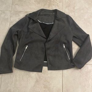Womens faux leather jacket